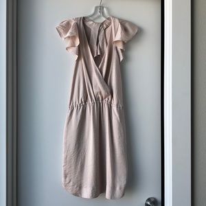 BCBGeneration Ivory Dress. Small. With pockets.